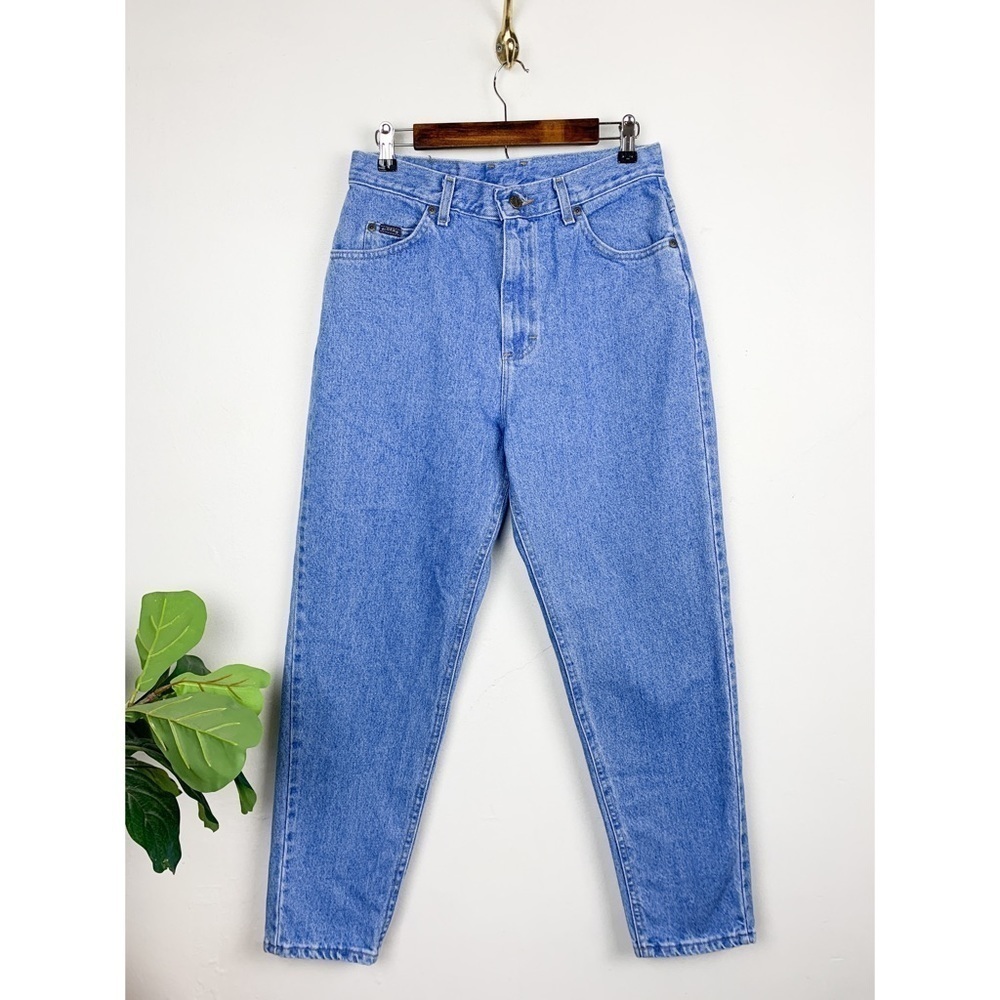 Vintage 90s Riders by Lee High Waist Straight Leg Jeans Sz 29 - Picture 2 of 11